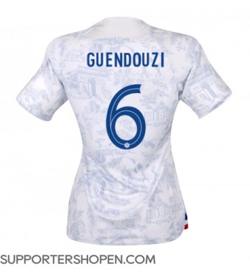 Frankrike Matteo Guendouzi #6 Borta Matchtröja Dam VM 2022 Kortärmad